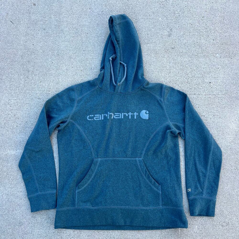 Carhartt  Force Extremes Signature Graphic Hoodie green sweatshirt MEDIUM